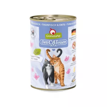 GRANATAPET DeliCATessen Tuna and duck - wet cat food - 400g
