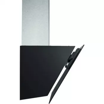 Bomann DU 7606.1 G wall-mounted cooker hood, 60 cm, extraction/recirculation, LED, black/stainless steel