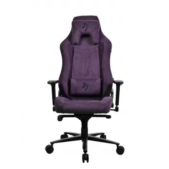Gaming chair Arozzi Vernazza SoftFabric Purple — ergonomic design, adjustable armrests and height