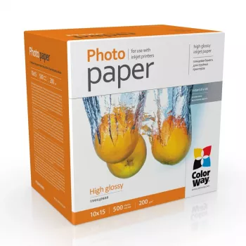 Photo paper ColorWay PG2005004R 200 g/m² 10x15 cm High Glossy