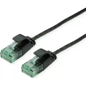 ROLINE RM UTP Patch Cable Kat6A/Kl.EA SLIM black 3m - UTP (21.45.3456)