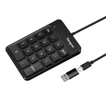 Targus AKP13GL numeric keypad Universal USB Black