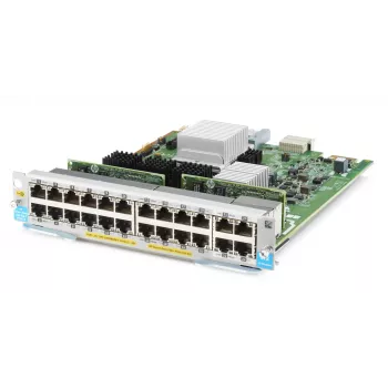 HPE - Aruba Serie - Expansion Module - Gigabit Ethernet (PoE+) x 20 + 1/2.5/5/10GBase-T (PoE+) x 4