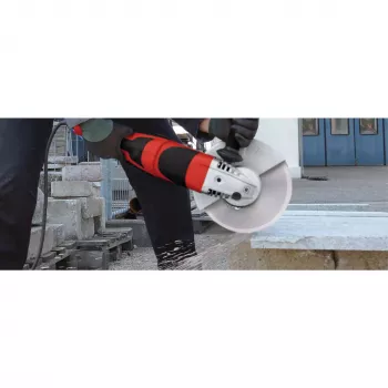 Set de disques diamantés pour meuleuses d'angle EINHELL 230×22,23×1,8 mm, couronne turbo, 2 pièces