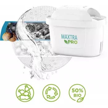 Water filter cartridge Brita 122003 2 pcs White