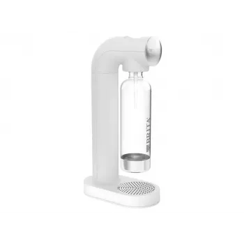 BRITA sodaONE Sparkling Water Maker with 1 L PET Bottle and CO2 Cylinder, up to 60 L per Cylinder, White