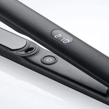 Severin HG 622 hair straightener, black/grey