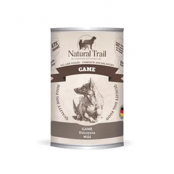 NATURAL TRAIL Game Meat - Wet Dog Food - 400 g