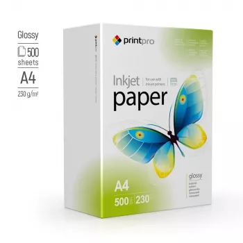 Photo paper ColorWay PrintPro PGE230500A4 230 g/m², A4, 500 sheets