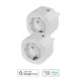 Lot de prises intelligentes Omajin OBU-2SP-SK-01, lot de 2, Wi‑Fi avec suivi de consommation
