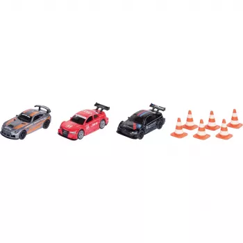Siku Gift set race, Vehicle & track set, 3 yr(s), Plastic, Metal, Multicolour