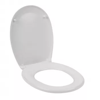 Abattant de toilettes Beldray LA030252UFFEU7 — antibactérien, design facile à nettoyer