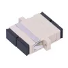 Fiber optic adapter Extralink SC/UPC multimode duplex, female–female, grey