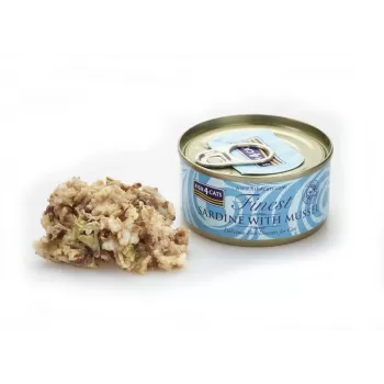 FISH4CATS Sardine with mussel - wet cat food - 70g