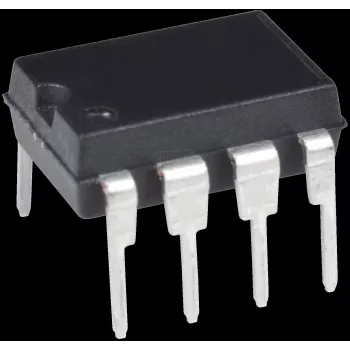 Operational Amplifier Texas Instruments OPA227PA, single-channel, DIP-8 package