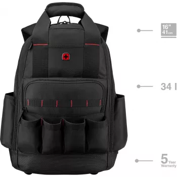 Notebook Backpack Wenger 653723 for 40.6 cm (16 inch) laptops, carrying backpack