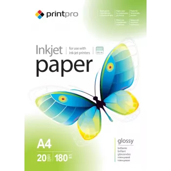 Photo paper ColorWay PrintPro PGE180020A4 180 g/m², A4, 20 sheets