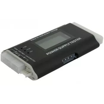 DeLOCK 18159 Power Supply Tester III for ATX/BTX/ITX, Black/White