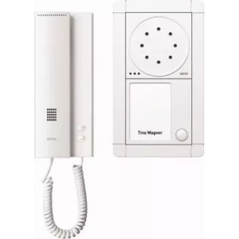 Ritto 1891170 Audio Intercom System, White