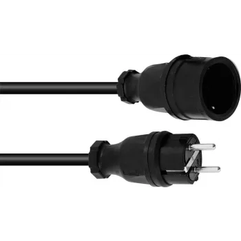 Extension cord PSSO 30245700, 3×1.5 mm², 5 m, black
