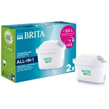 Water filter cartridge Brita 122003 2 pcs White