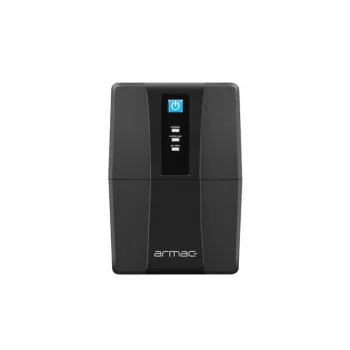 ARMAC Home Lite HL/850E/LED/V2 line-interactive UPS 850VA / 480W, 2× Type E outlets, AVR, 12V 9Ah battery, 40 dB