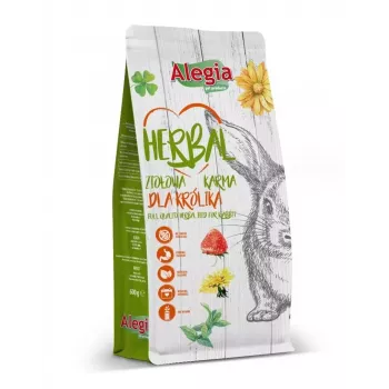 Alegia Herbal Dry Rabbit Food, 600 g