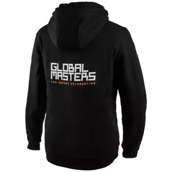 Global Masters Hoodie GM Logo - black (L)