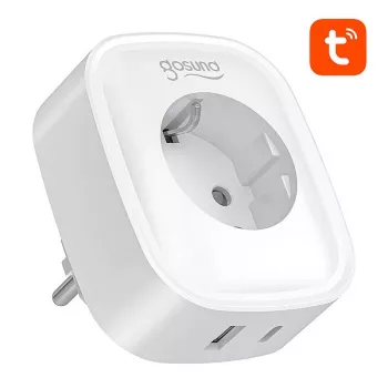 Prise connectée Gosund SP6 16A avec USB-C 20W — prise pilotable par Wi‑Fi pour la domotique