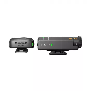 DJI Mic Mini Wireless Microphone System (1 Transmitter + 1 Receiver), Black