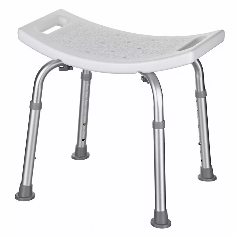 Tabouret de douche rectangulaire réglable