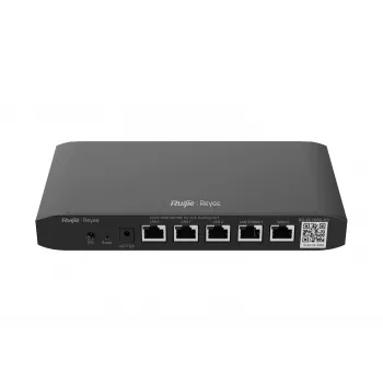 Ruijie Reyee RG-EG105G-V3 Cloud-Managed VPN Router, 5x Gigabit Ports (1x WAN, 3x LAN, 1x LAN/WAN), up to 2 WAN