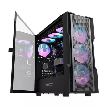 Computer case Darkflash DK431 Mesh, ATX, black