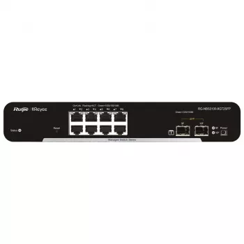 Ruijie Networks RG-NBS3100-8GT2SFP network switch Managed L2 Gigabit Ethernet (10/100/1000) Black