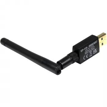 USB Wi‑Fi / Bluetooth Adapter INTER-TECH EP-119, Wi‑Fi 5 (802.11ac) Dual‑band 600 Mbit/s