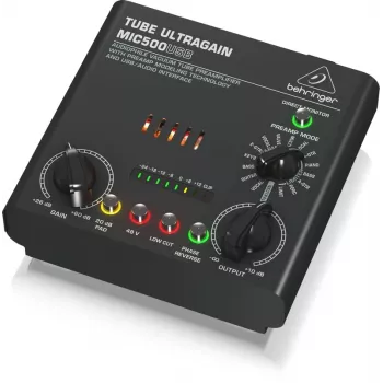 Behringer MIC500USB audio preamplifier