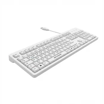 MAN&MACHINE Keyboard ITs Cool white Hygienetastatur,USB,99 Buttons,DE (ITSC/DE/W5)