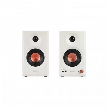 Edifier MR3 2.0 powered studio monitor speakers, 18 W, Bluetooth 5.4, 85 dB, White
