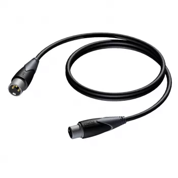 XLR Male to XLR Female Cable Procab 10 m — balanced audio connection, Procab 1KPCL114