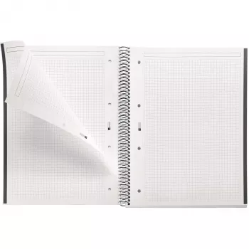 MIQUELRIUS College Notebook Emotions 1 squared DIN A4 inner margin (A460490)