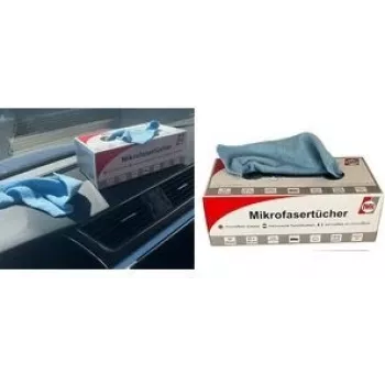 Microfiber cleaning cloths IWH 071125 box 20 pcs, size 250 mm