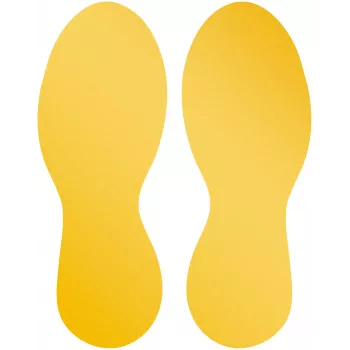 Self Adhesive Sign Durable 104704 Yellow
