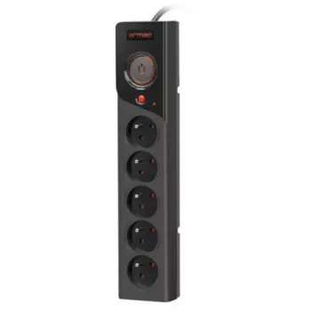 Power Strip Armac Z5 Black 5 AC outlets 250 V 5 m