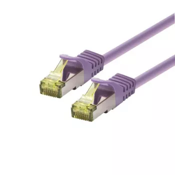 LOGON TCR6ASS050V SSTP Cat6a Patch Cable, 5 m, AWG26, LSOH, Violet