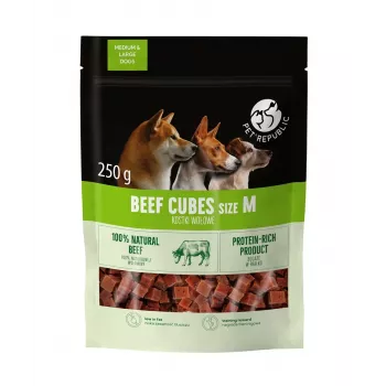 Dog Training Cubes PetRepublic beef, size M, 250 g — training treat