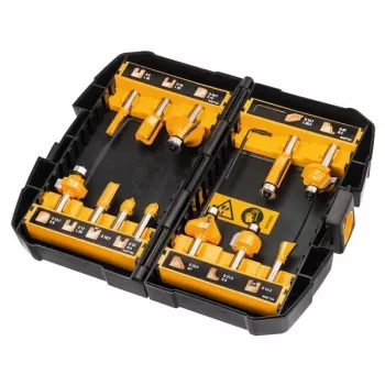DeWalt DT90016-QZ Router Bit Set, 12 pieces