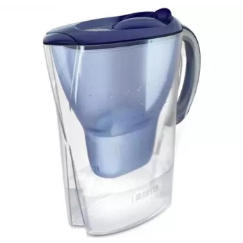 Water filter jug BRITA Marella 2.4 L with 3 Pure Performance cartridges, Maxtra Pro, blue