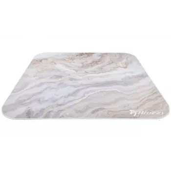 Arozzi Zona Square Floor Pad AZ-ZONA-QTRO-WTM Chair Mat, Microfibre, White Marble
