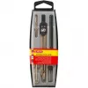 Bow Compass Herlitz 8710303 Black Metallic 5 pcs