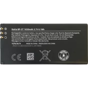 Lithium-Ion Battery for Nokia Lumia 820... (BP-5T)